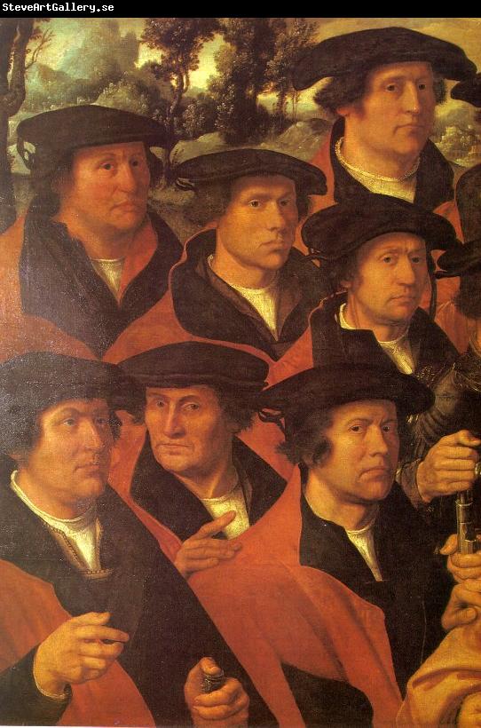 JACOBSZ, Dirck Group Portrait of the Arquebusiers of Amsterdam